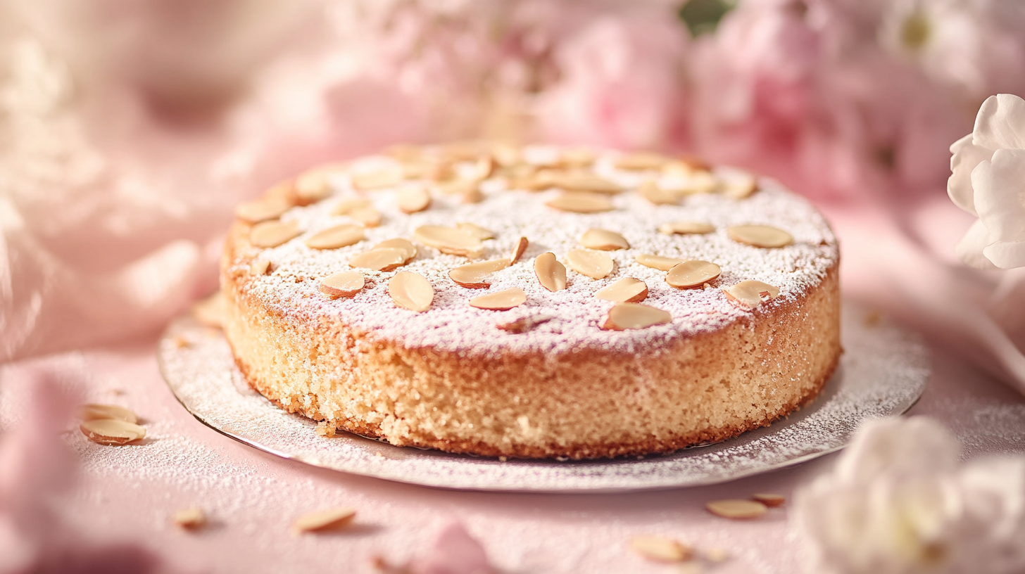 French Almond Cake