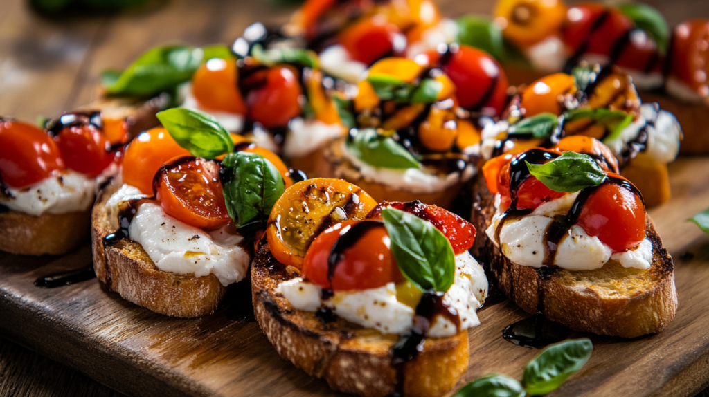 Burrata Bruschetta