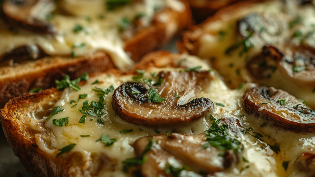 mushroom toast serving suggestions